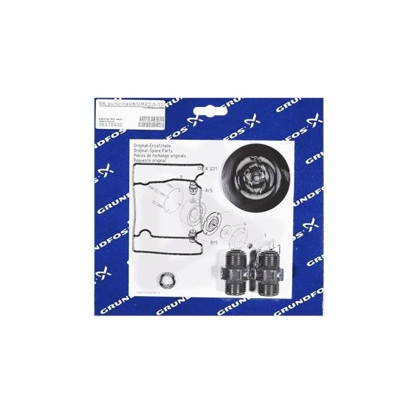 Grundfos Pump Repair Parts Kit, pump maint/DMX22127/PVC/E/C, DMX